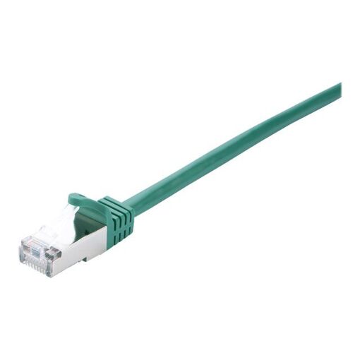 V7 RJ-45 to RJ-45 Cable - 2m - STP Cat 5e - Molded, Hookless - Green