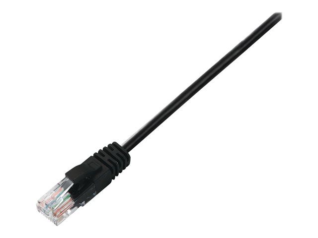 V7 CAT 6 UTP RJ-45 Cable, 50cm, Black