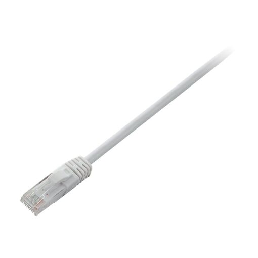 Câble V7 RJ-45 vers RJ-45 - 50 cm - UTP CAT 6 - Moulé, sans crochet - Blanc