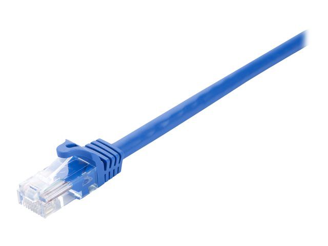 V7 RJ-45 to RJ-45 Cable - 5m - UTP Cat 6 - Molded, No Hook - Blue