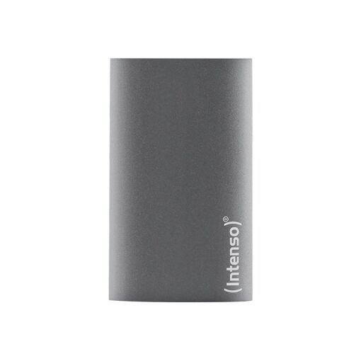Intenso Premium Edition 256GB SSD External Portable Drive 1.8" USB 3.0 - Charcoal Grey