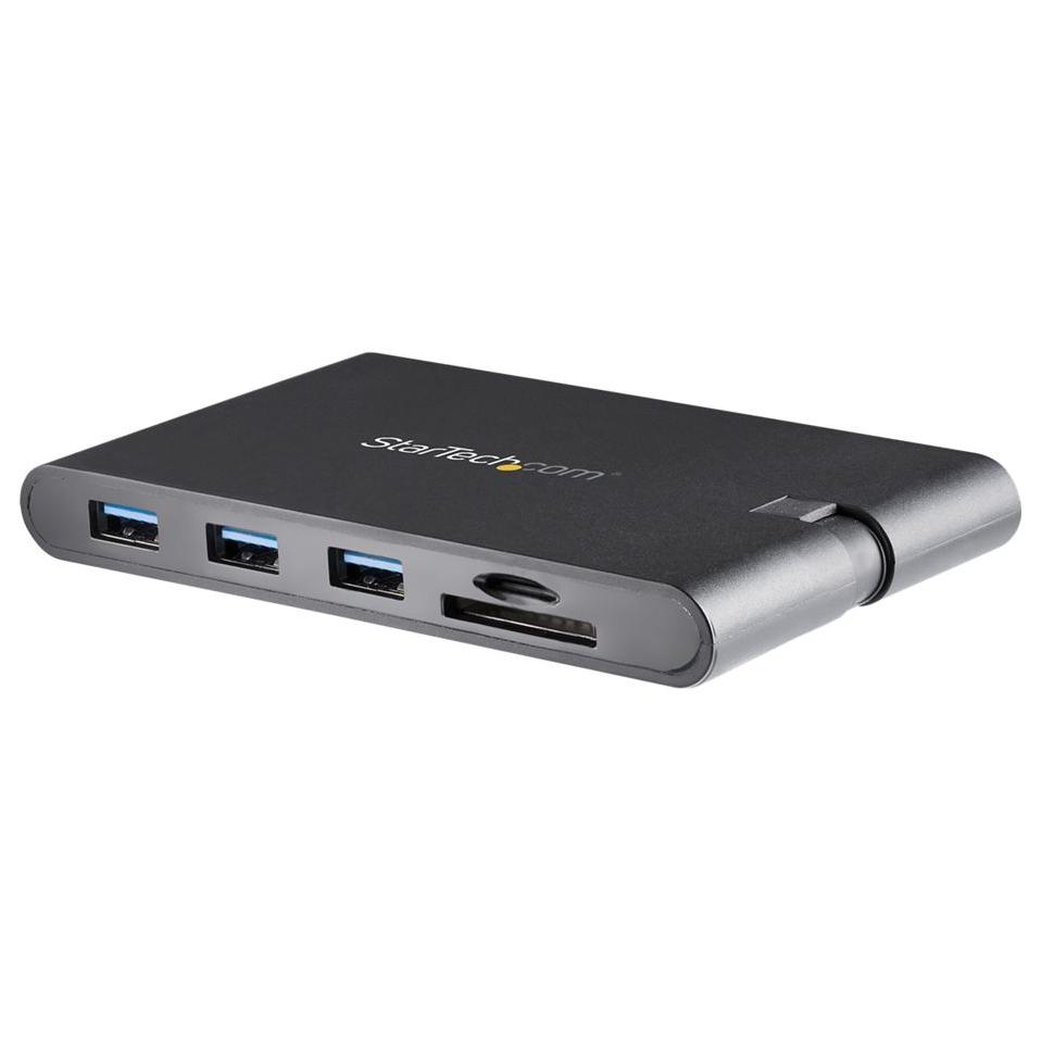 StarTech USB-C Docking Station with HDMI, VGA, SD Card Reader