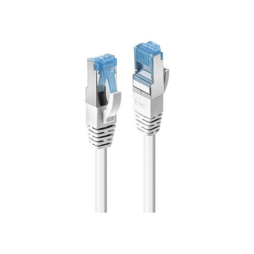 Lindy RJ-45 to RJ-45 Cable - 1m - SFTP, PiMF - CAT 6a - Halogen Free, Crochet Free - White