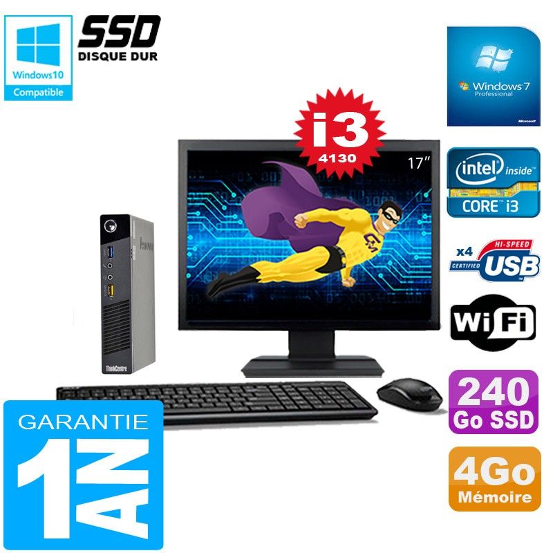 Lenovo M73 USFF Ultra Mini PC