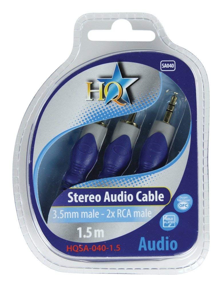 Nedis HQ Standard Stereo Audio Cable - 1.5m