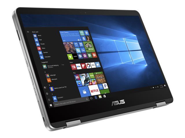 ASUS VivoBook Flip 14 - Inclinable - Pentium N4200 - Windows 10 S 64-bit - 4 Go RAM - 64 Go eMMC - Écran tactile 14" HD