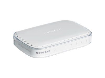 Netgear FS605 - Desktop Switch - 5 x 10/100