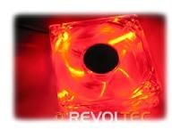 Listan LED-Fan Computer Cooling Kit - 120mm - Red