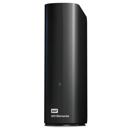 Western Digital Elements 10TB External Hard Drive, Micro-USB B 3.2 Gen 1 (3.1 Gen 1), Black