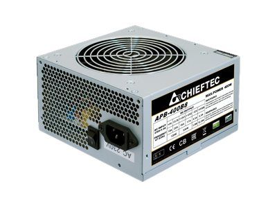 Chieftec Serie Valor APB-400B8 - Fuente de alimentación para juegos de 400W con PFC activo