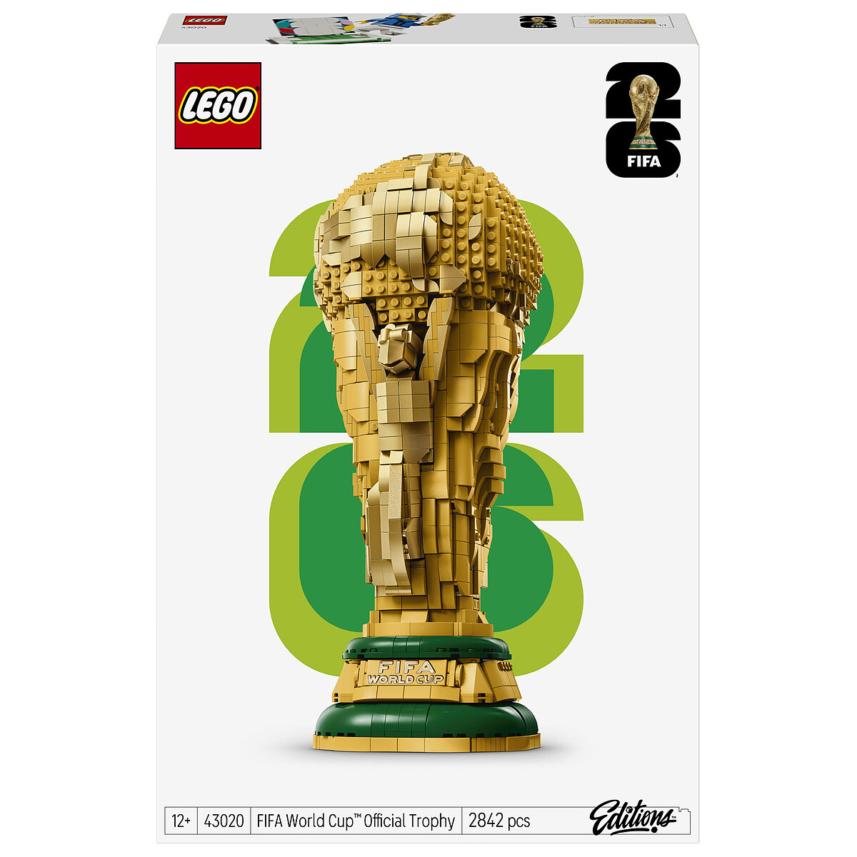 LEGO Editions 43020 Trophée Officiel de la Coupe du Monde de la FIFA