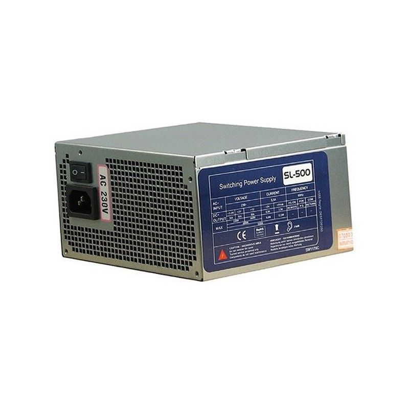 Inter-Tech 500W ATX Power Supply SL-500 SW117XC