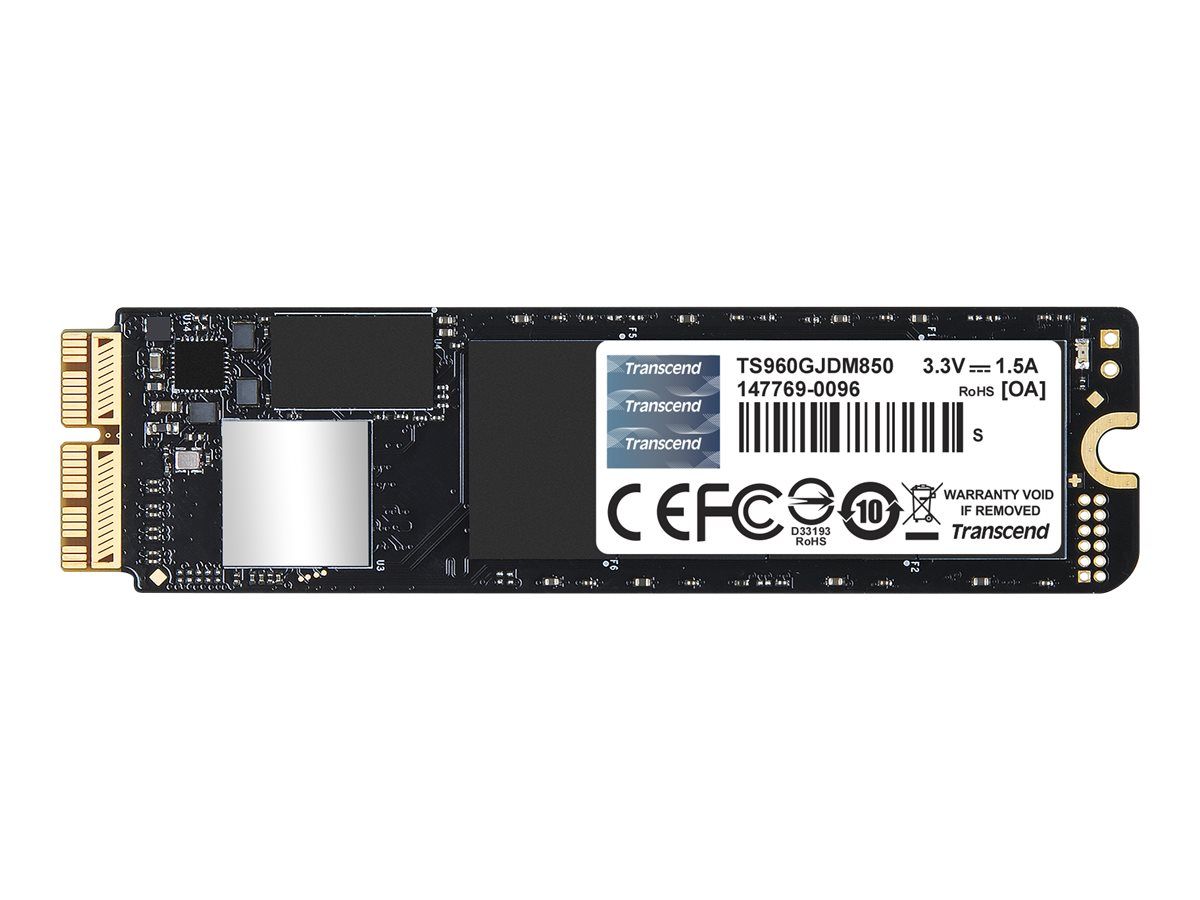 Transcend JetDrive 855 SSD - 960 Go - Disque externe NVMe Thunderbolt