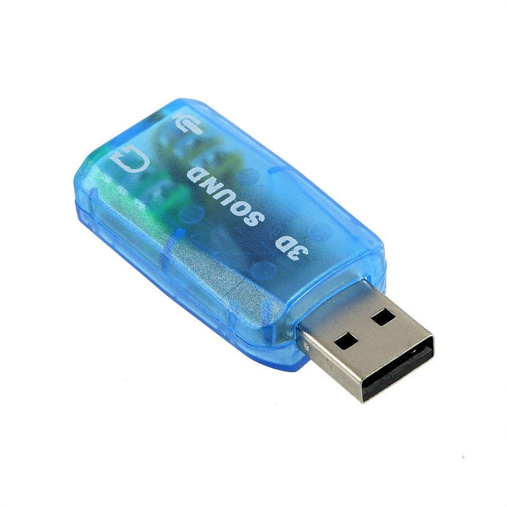 Ineck Portable Audio Sound Card USB 5.1 External Adapter