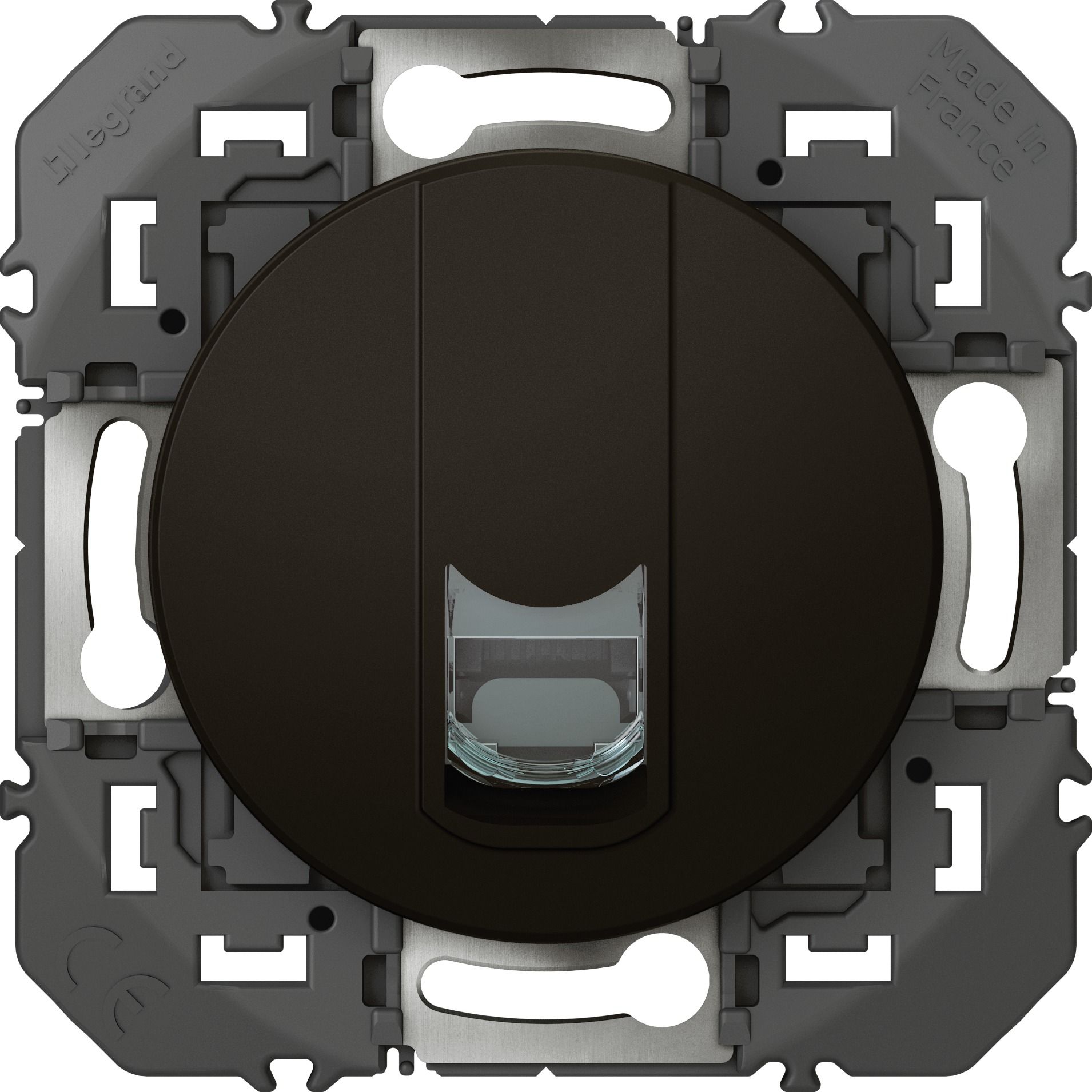 Legrand Dooxie RJ45 Cat 6 Shielded Plug - Black
