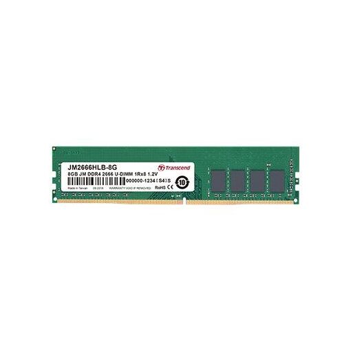 Module de mémoire RAM Transcend JetRAM 8 Go DDR4 - 2666 MHz (PC4-21300), CL19, 1,2 V, sans tampon