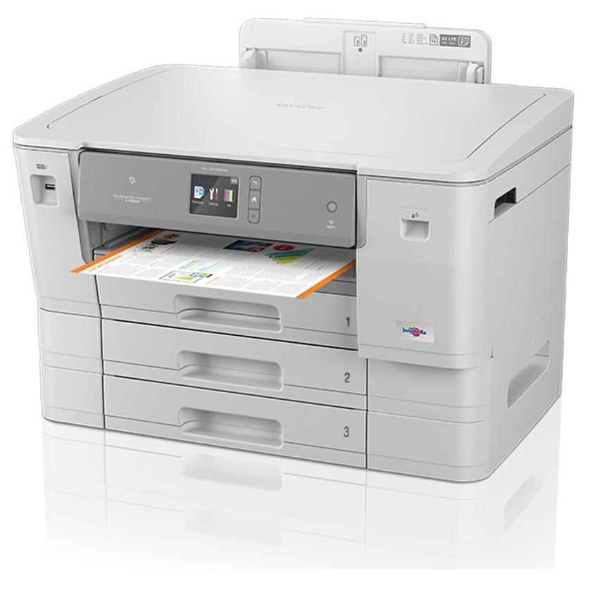 Brother HL-J6100DW Color Printer - A3/Ledger - 1200 x 4800 dpi - Up to 22 ppm (Mono) / Up to 20 ppm (Color) - 850 Sheet Capacity - USB 2.0, LAN