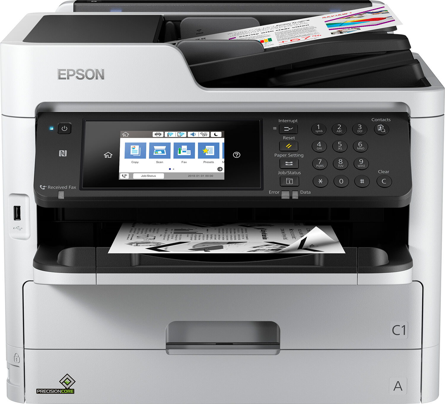 Imprimante Epson WorkForce Pro WF-M5799DWF Jet d'encre A4 1200 x 2400 DPI 34 ppm Wifi