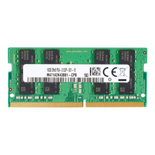 Módulo HP DDR4 - 4 GB - SO DIMM de 260 pines - 2666 MHz / PC4-21300 - 1,2 V - Memoria sin búfer - No ECC - para Elite Slice, Slice para salas de reuniones G2, Slice G2; EliteDesk 705 G4