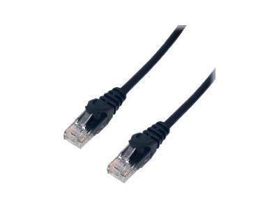 MCL RJ-45 to RJ-45 Cable - 5m - UTP Cat 6a - Molded, Hookless - Black