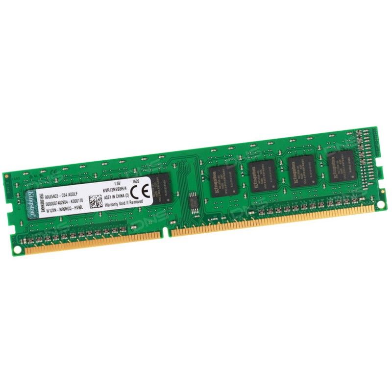 Kingston 4GB DDR3 1333MHz Desktop RAM (KVR13N9S8H/4)