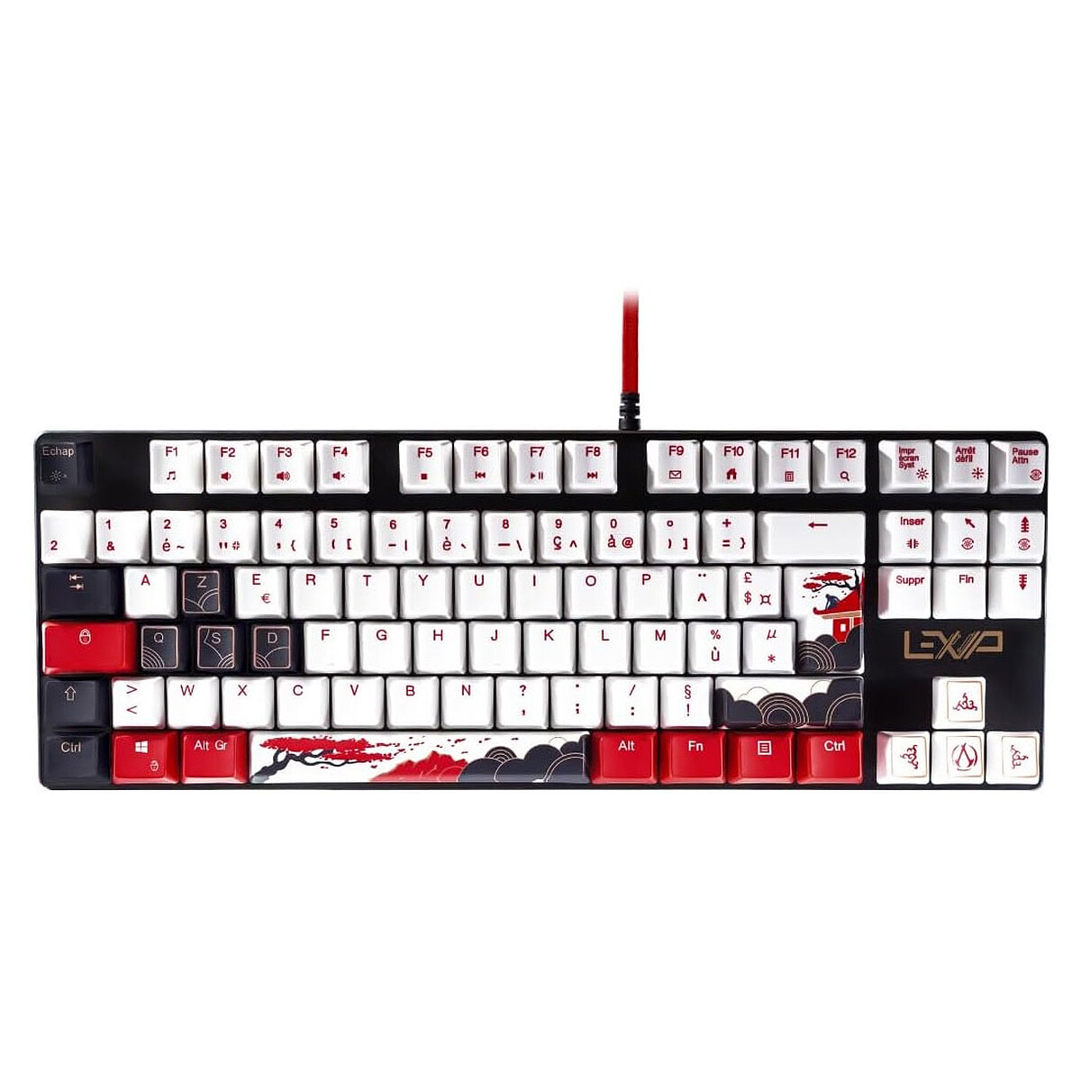 Lexip X Ubisoft Assassin's Creed Shadows Keyboard
