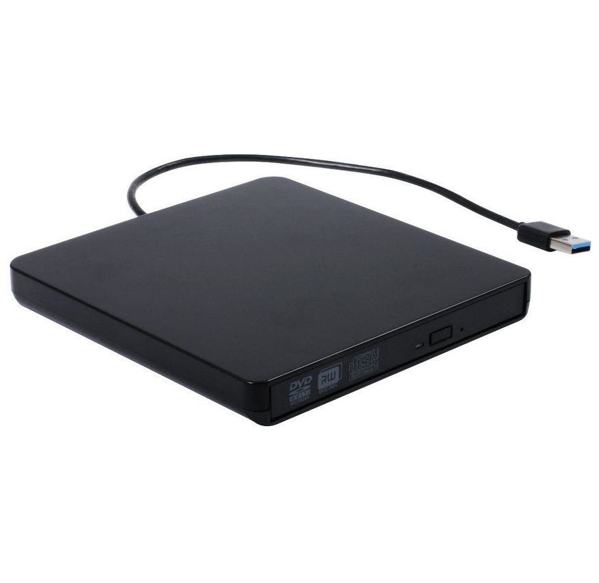 Grabador de DVD externo QUMOX USB 3.0 para CD/DVD-RW