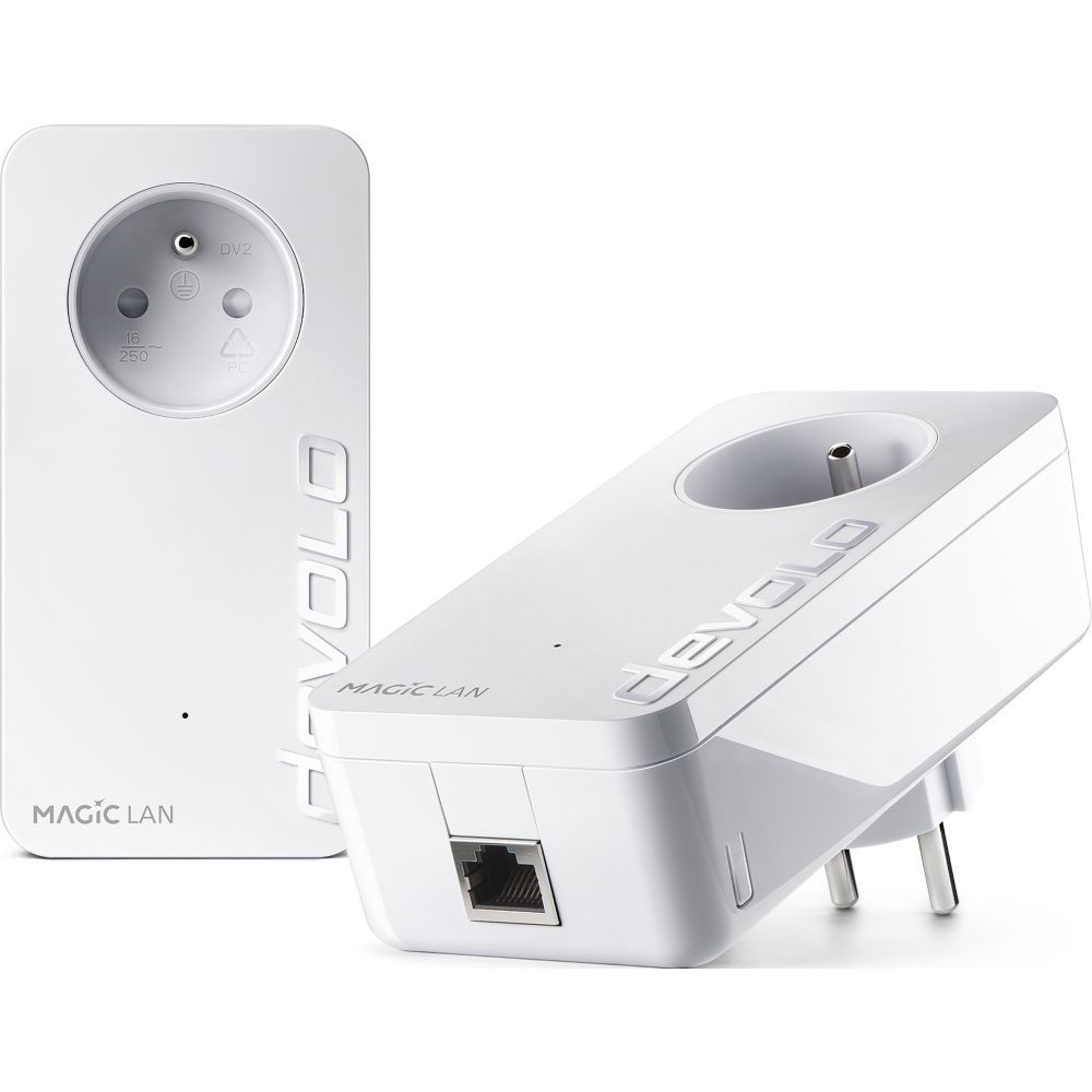 Kit de inicio Devolo Magic 1 LAN (instalación en pared) - 1 GbE, HomeGrid