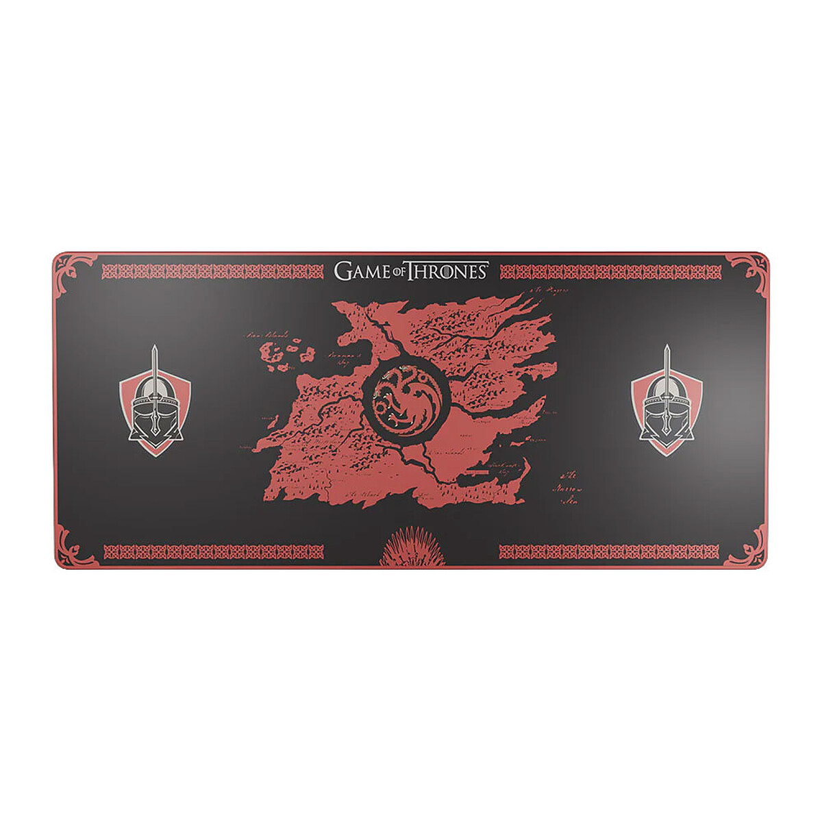 Lexip X Warner Game of Thrones Mousepad (Targaryen/Noir)