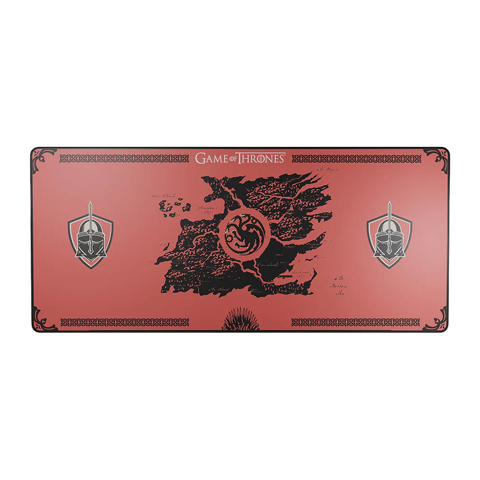 Lexip X Warner Game of Thrones Mousepad (Targaryen/Red)