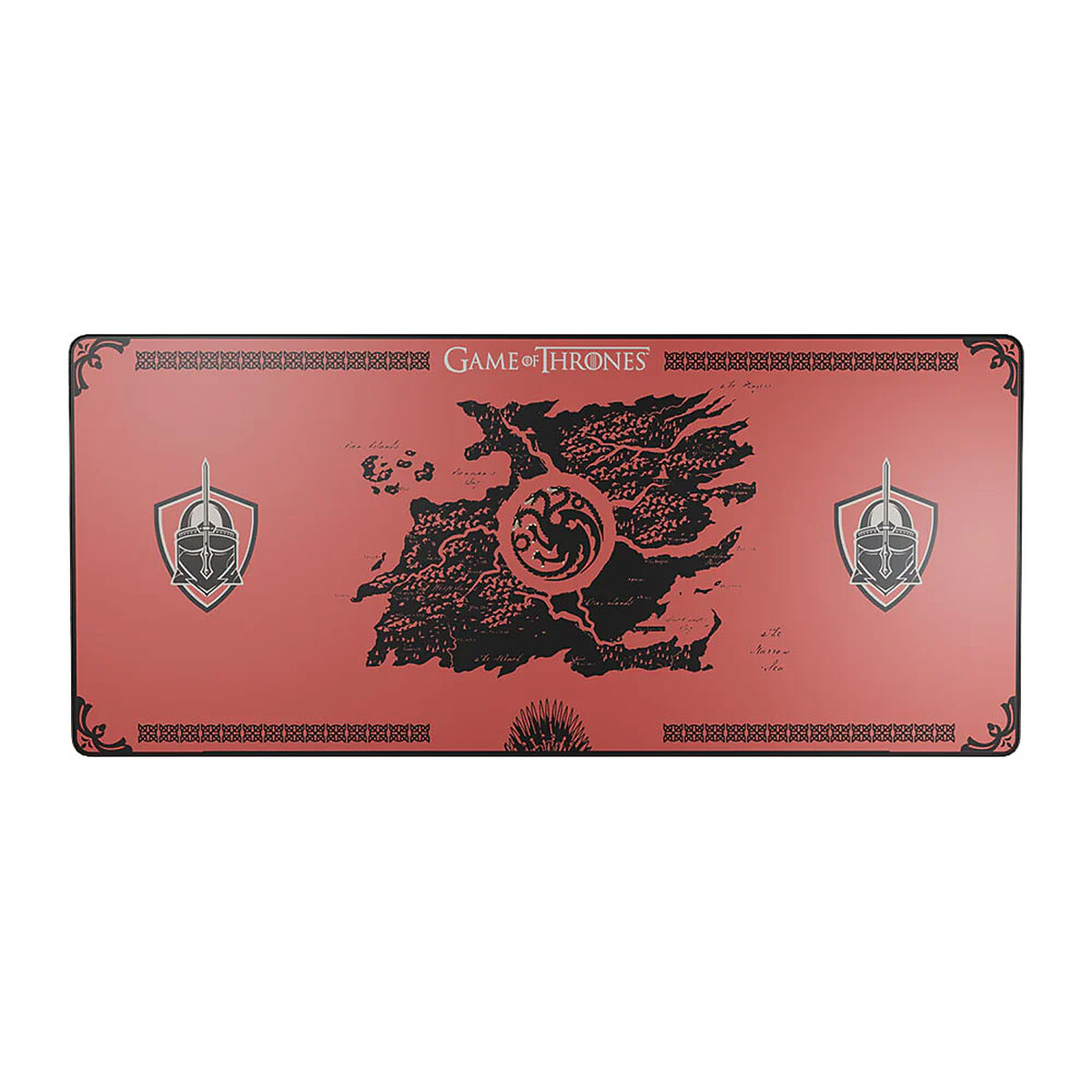 Lexip X Warner Game of Thrones Mousepad (Targaryen/Rouge)
