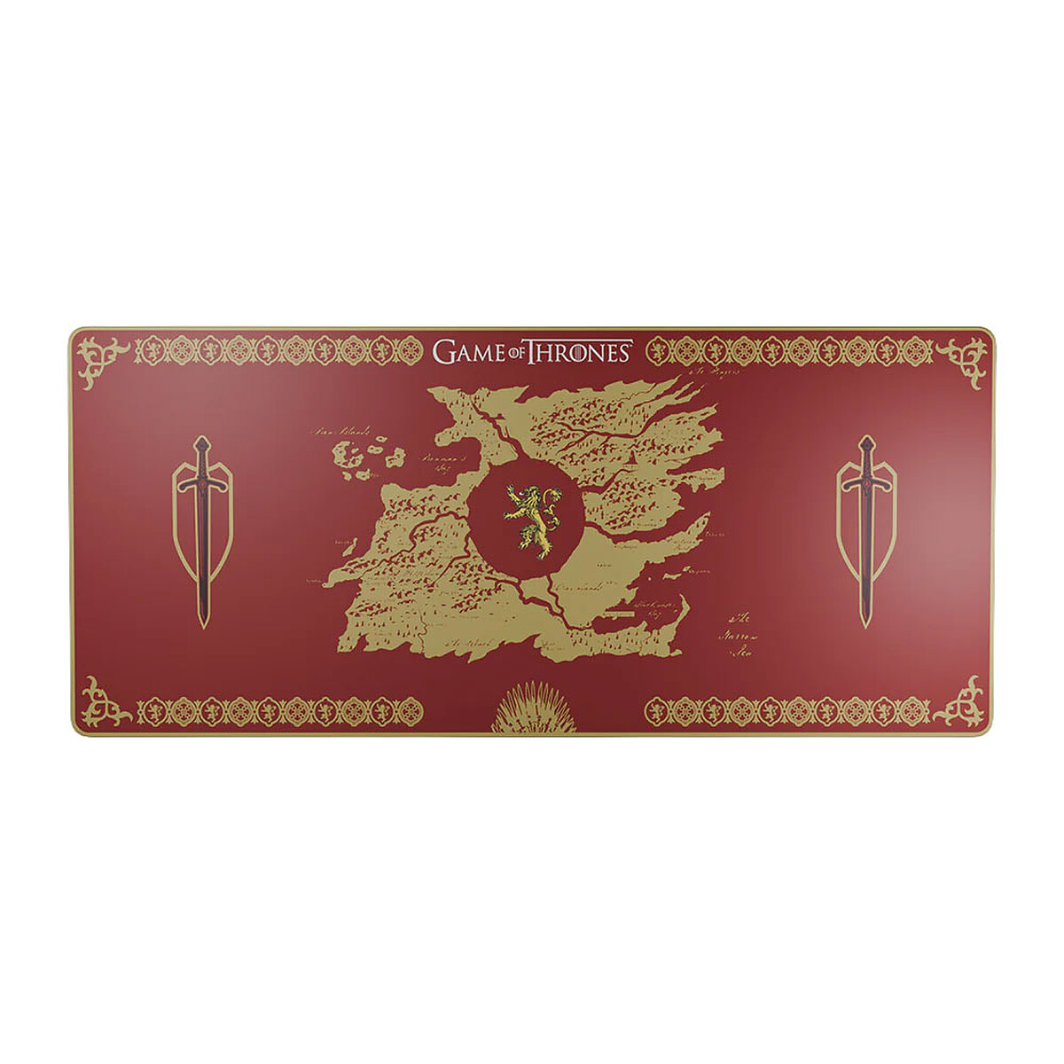 Lexip X Warner Game of Thrones Mousepad (Lannister/Rouge)