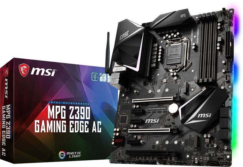 MSI MPG Z390 Gaming Edge AC - ATX Motherboard
