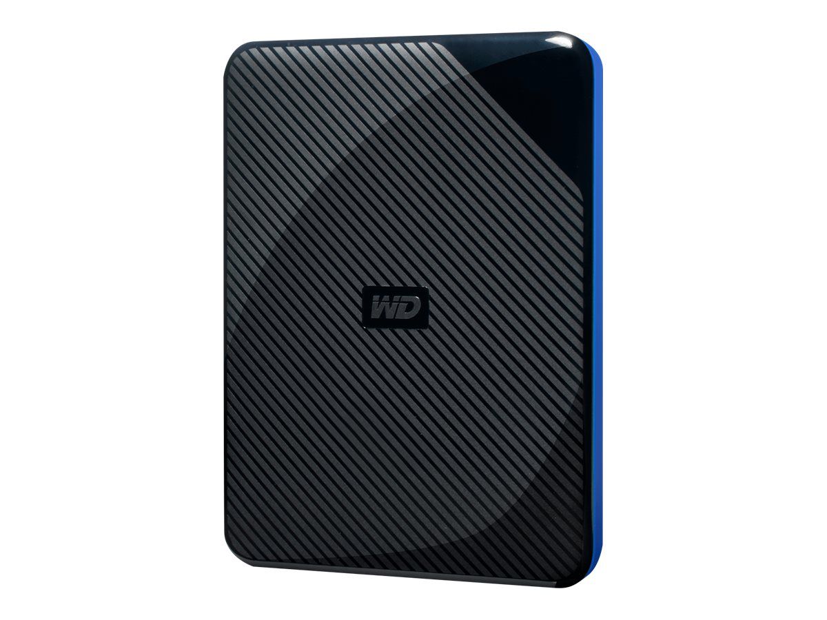 Western Digital Gaming Drive - 2TB External Portable USB 3.0 Hard Drive, Black with Blue Base
