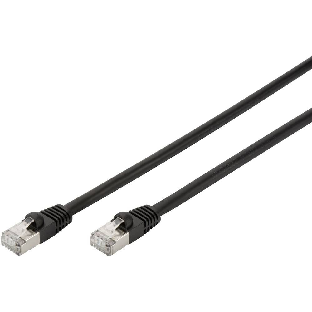 Assmann DIGITUS Professional SFTP Cable - 1m, CAT6, Black