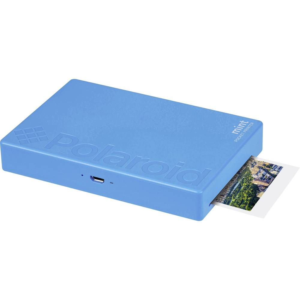 Impresora instantánea Polaroid Mint Azul