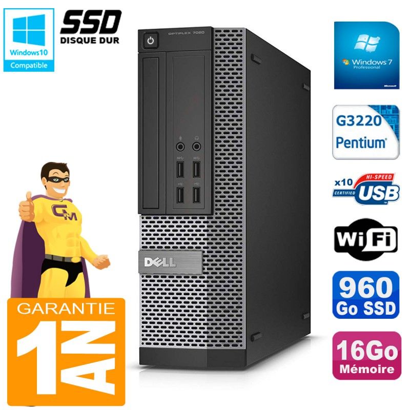 Ordinateur de bureau Dell Optiplex 7020 SFF