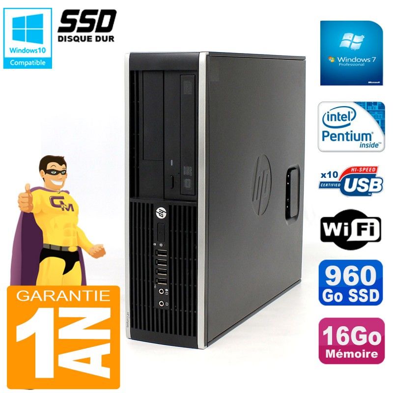 Ordinateur de bureau HP Compaq Elite 8300 SFF