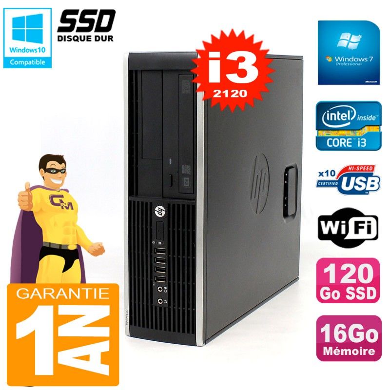 HP Compaq Elite 8300 SFF Desktop Computer