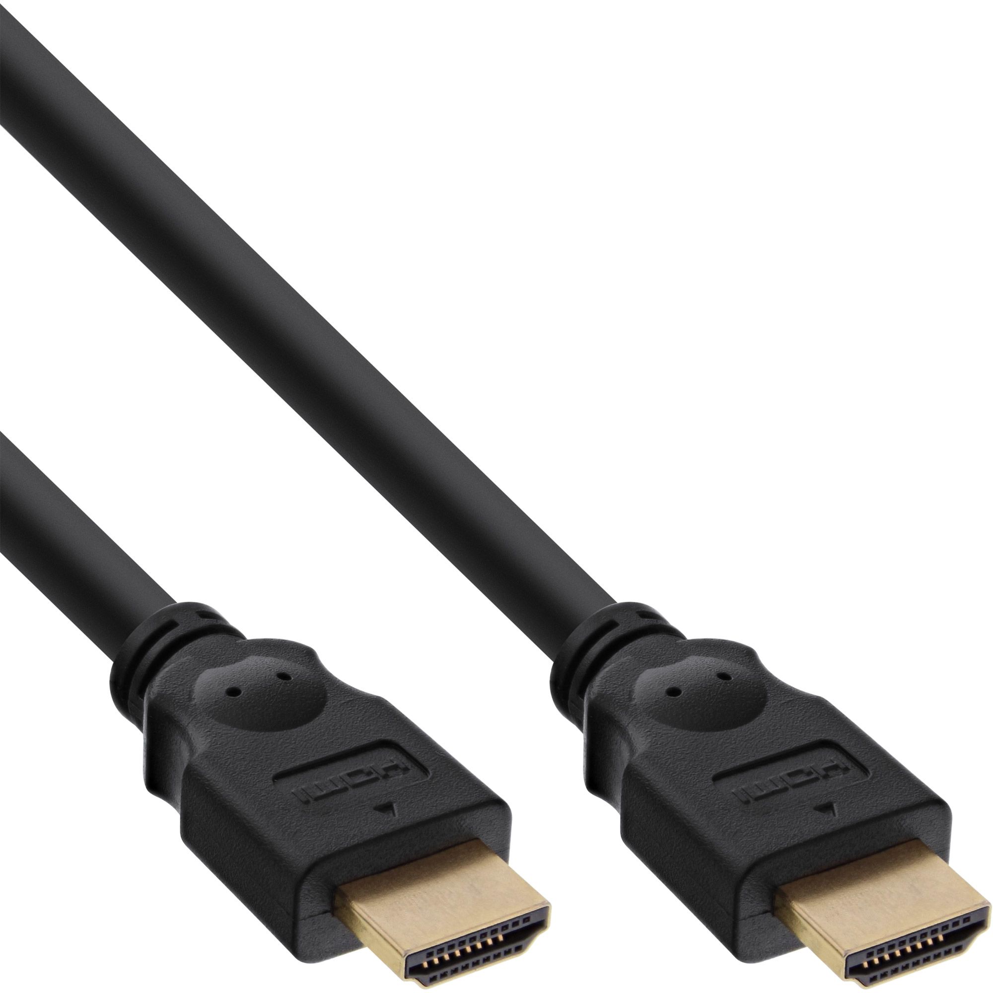 InLine HDMI Cable 1m, Type A (Standard) - Black