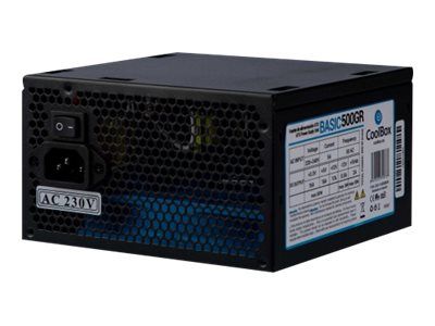 CoolBox Basic 300W Power Supply - Black