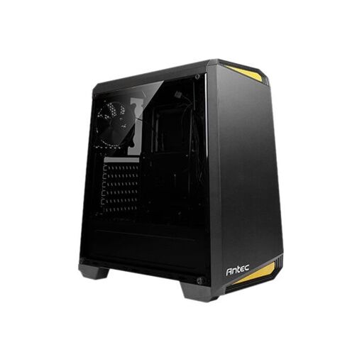 Caja de PC Antec NX100 Torre Media ATX - Negro/Amarillo