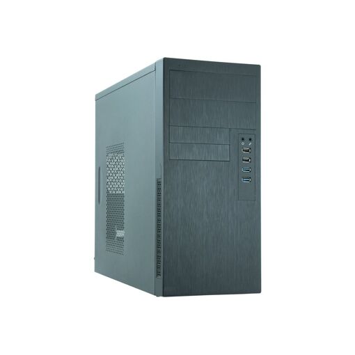 Caja de PC Mini Tour Chieftec Elox HO-11B Micro ATX - Negro