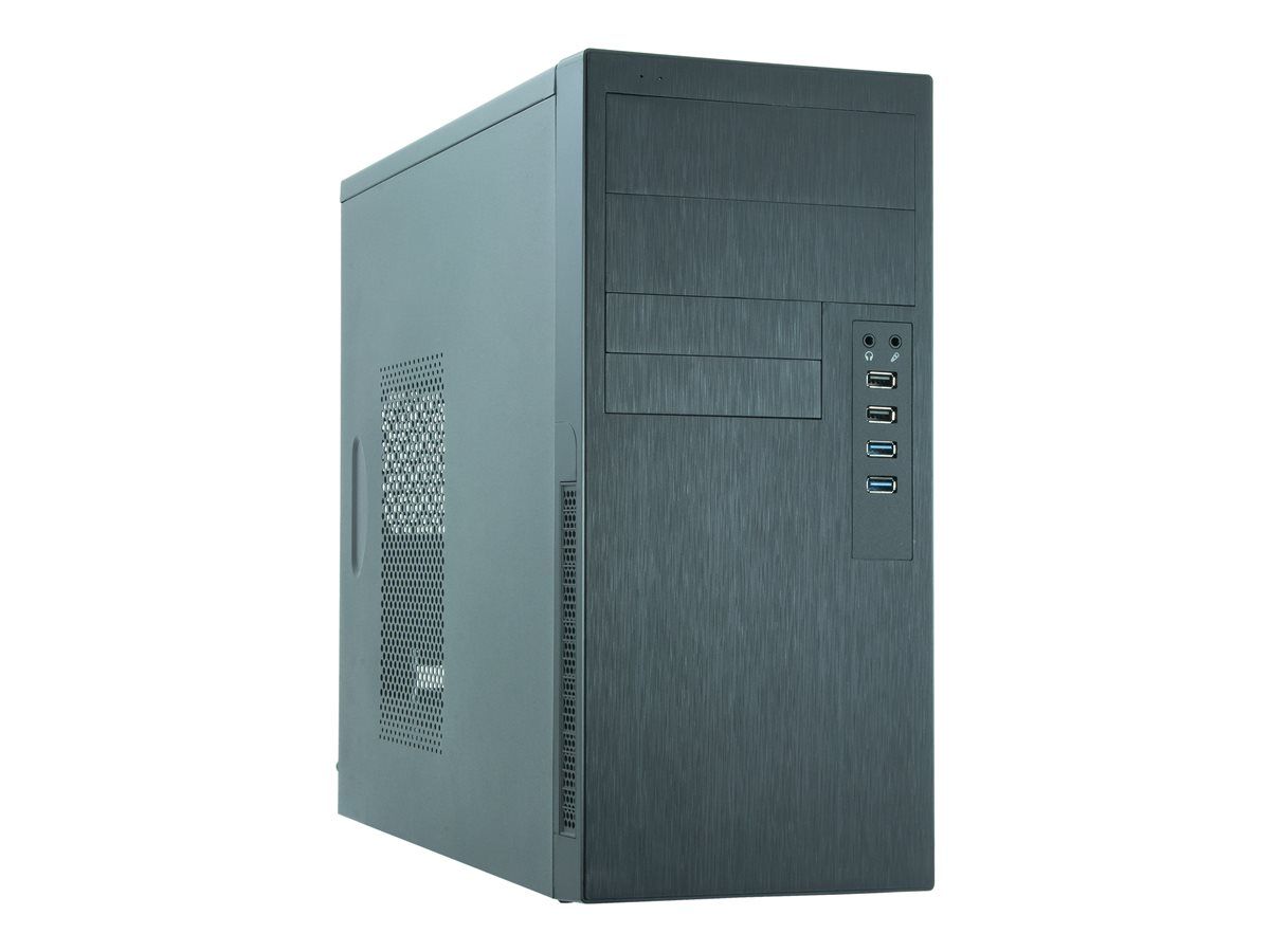 Chieftec Elox HO-11B Micro ATX Mini PC Case - Black