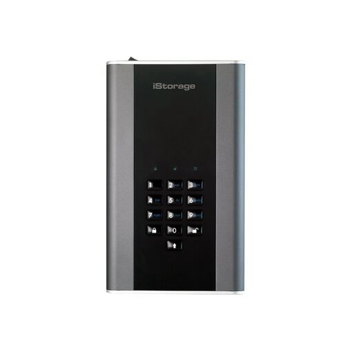 iStorage disco Ashur DT² - Disco duro externo cifrado de 10 TB - USB 3.1