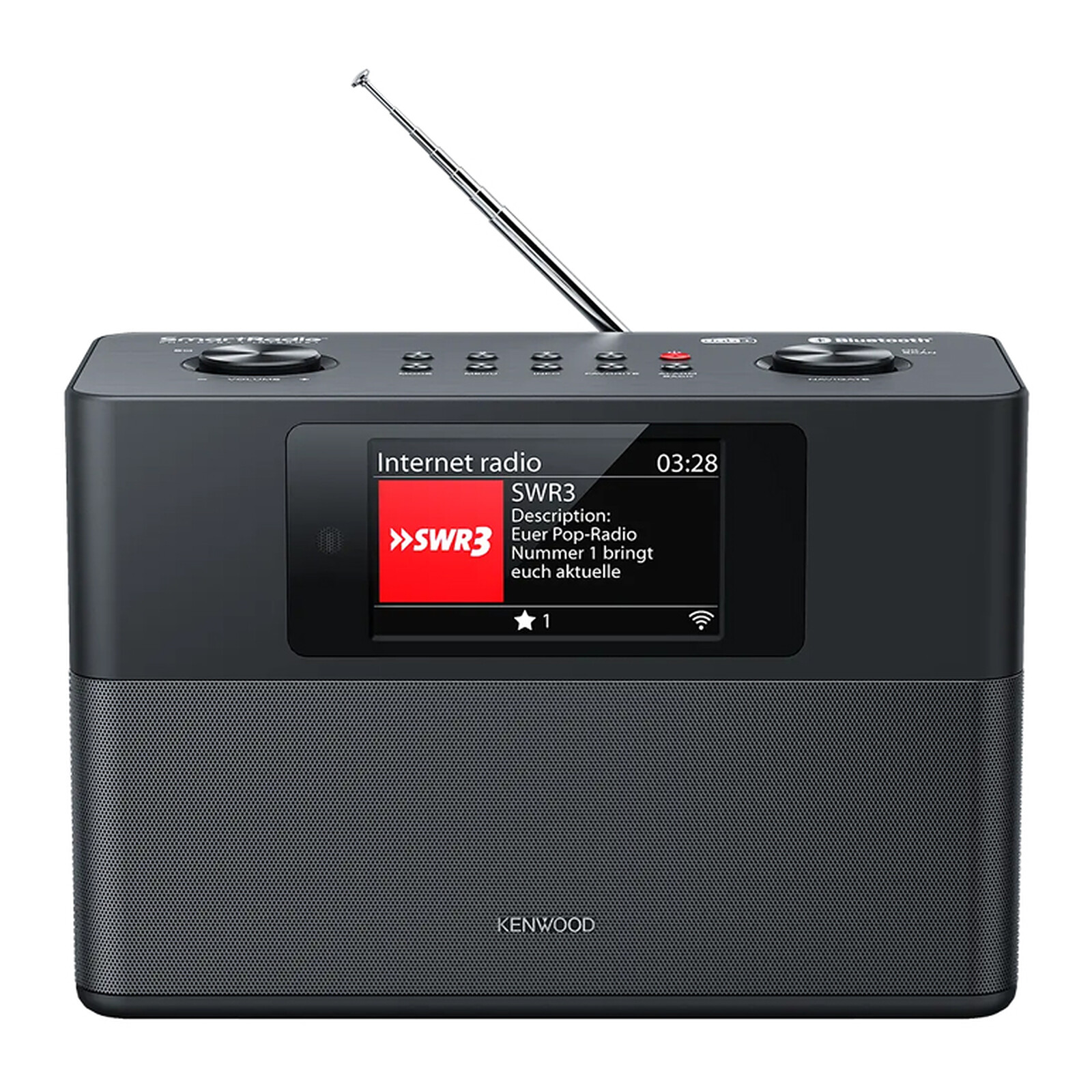 Kenwood CR-ST200S Smart Radio - Black