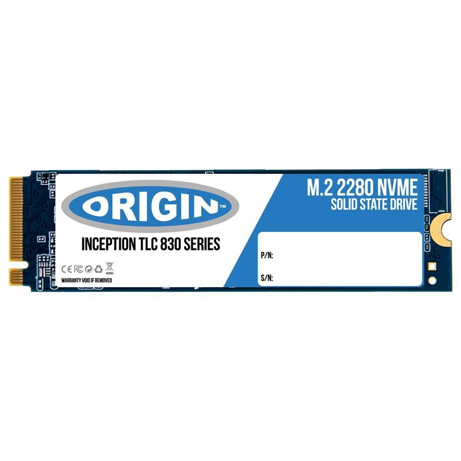 Origin Storage 1TB NVMe SSD M.2 3D TLC Disk