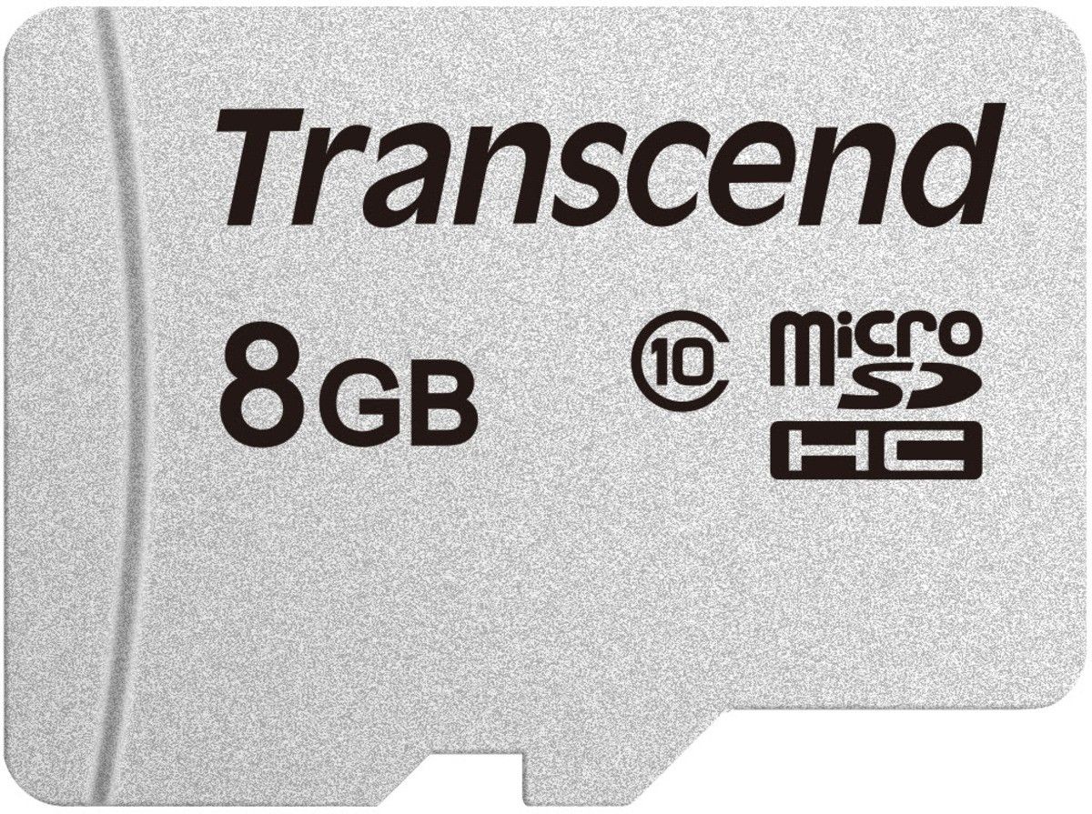 Tarjeta de memoria Transcend 300S - 8 GB microSDHC - Clase 10