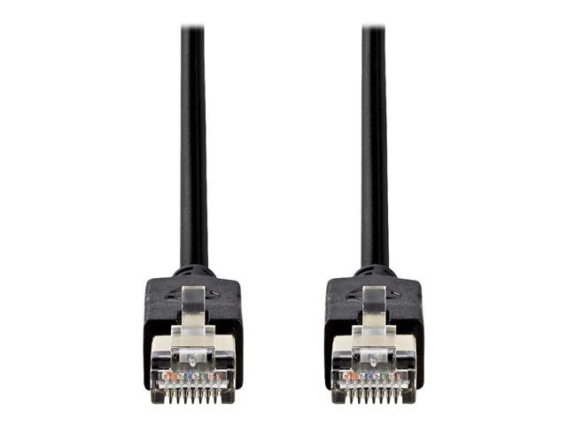 Câble réseau Nedis - 5 m, Cat 6, paire torsadée écrané (STP), RJ-45 mâle à RJ-45 mâle, rond, anthracite