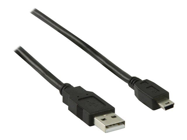 Nedis USB Cable - 2m, Black